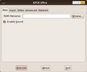 Graphical front-end using GTK2 for the FCE Ultra NES emulator