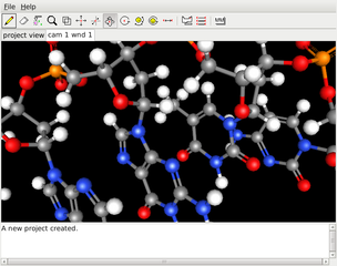GNOME molecular modelling environment