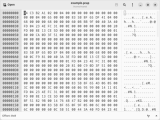 GNOME Hex editor for files