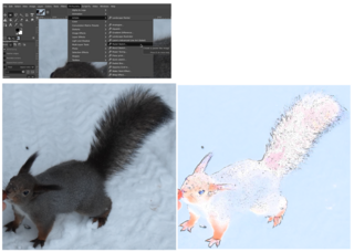 repository of optional extensions for GIMP