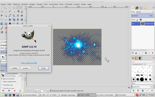 Gimp in Linux Mint 17.3