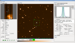 Astronomical image viewer