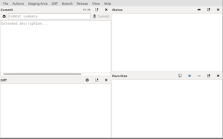 Git-Cola User Interface for Git control version applications.