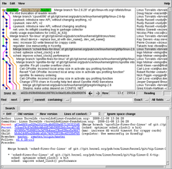 fast, scalable, distributed revision control system (revision tree visualizer)