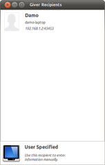 simple file sharing desktop application