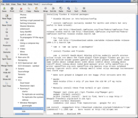 Simple jotter (outline processor) for X11/gtk-gnome