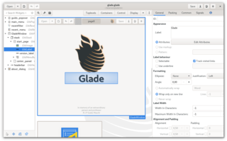GTK+ User Interface Builder