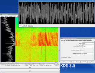 program for reception and transmission of QRSS/DFCW signals
