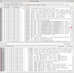 find "amd" into kern.log