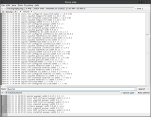 Smart interactive log explorer using Qt