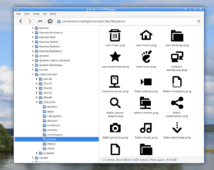 High Contrast GTK+ 2 theme and icons