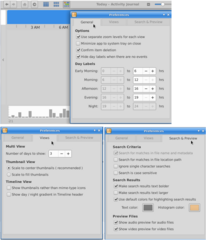 graphical user interface for Zeitgeist