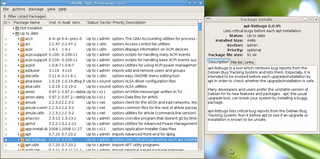 graphical package manager
