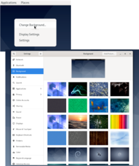 select into GNOME