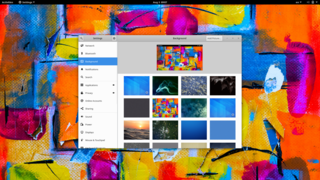 Set of backgrounds packaged with the GNOME desktop