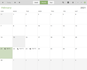 Calendar application for GNOME
