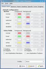 GTK+/GNOME desktop appearance customization tool