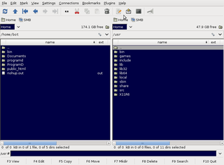 nice and fast file manager for the GNOME desktop