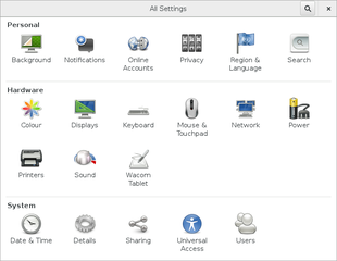 utilities to configure the GNOME desktop