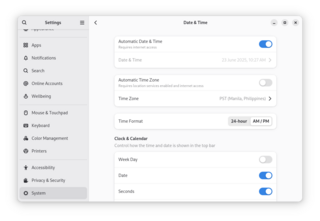utilities to configure the GNOME desktop