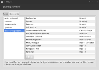 GNOME keyboard settings