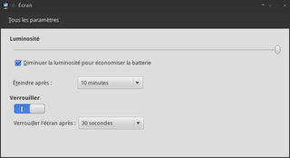 GNOME brightness and screen settings