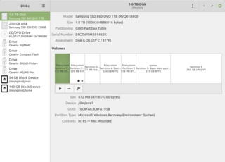 manage and configure disk drives and media