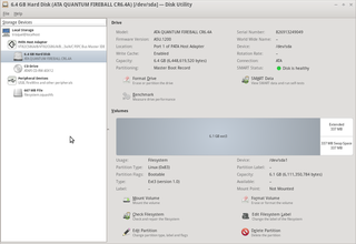 manage and configure disk drives and media