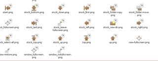 chocolate variation of the GNOME-Colors icon theme
