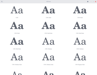 font viewer for GNOME
