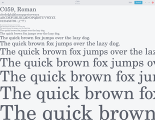 font viewer for GNOME