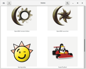 Game browser and launcher for GNOME