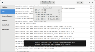 viewer for the systemd journal