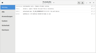 viewer for the systemd journal