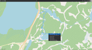 map application for GNOME