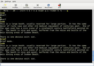 The GNOME MUD client
