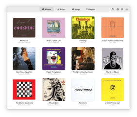 Music playing app for the GNOME Desktop
