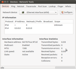 network information tool for GNOME