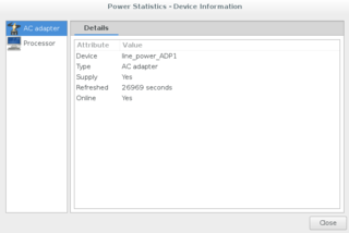 power management tool for the GNOME desktop