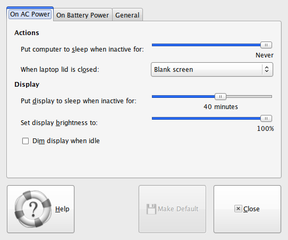 power management tool for the GNOME desktop