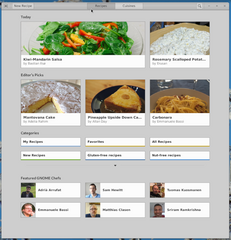 Recipe application for GNOME