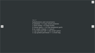 Recipe application for GNOME