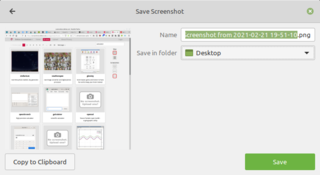 screenshot application for GNOME