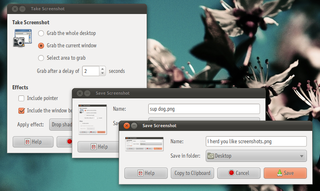 screenshot application for GNOME