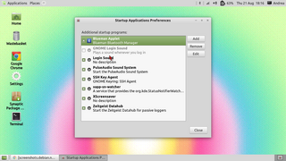 GNOME Session Manager - GNOME on Xorg session