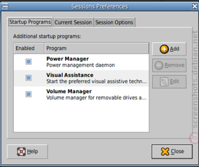GNOME Session Manager - default GNOME session
