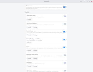 tool to enable / disable GNOME Shell extensions