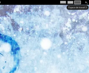 Workspace indicator for GNOME Shell