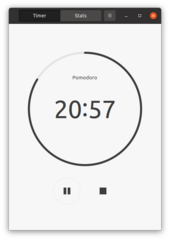 GNOME Shell time-management app