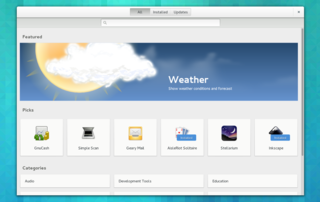 Software Center for GNOME